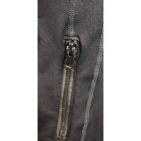 Studio Lite Ribbed Detail Long Sleeve Black Jacket Size XS - Picture 7 of 8